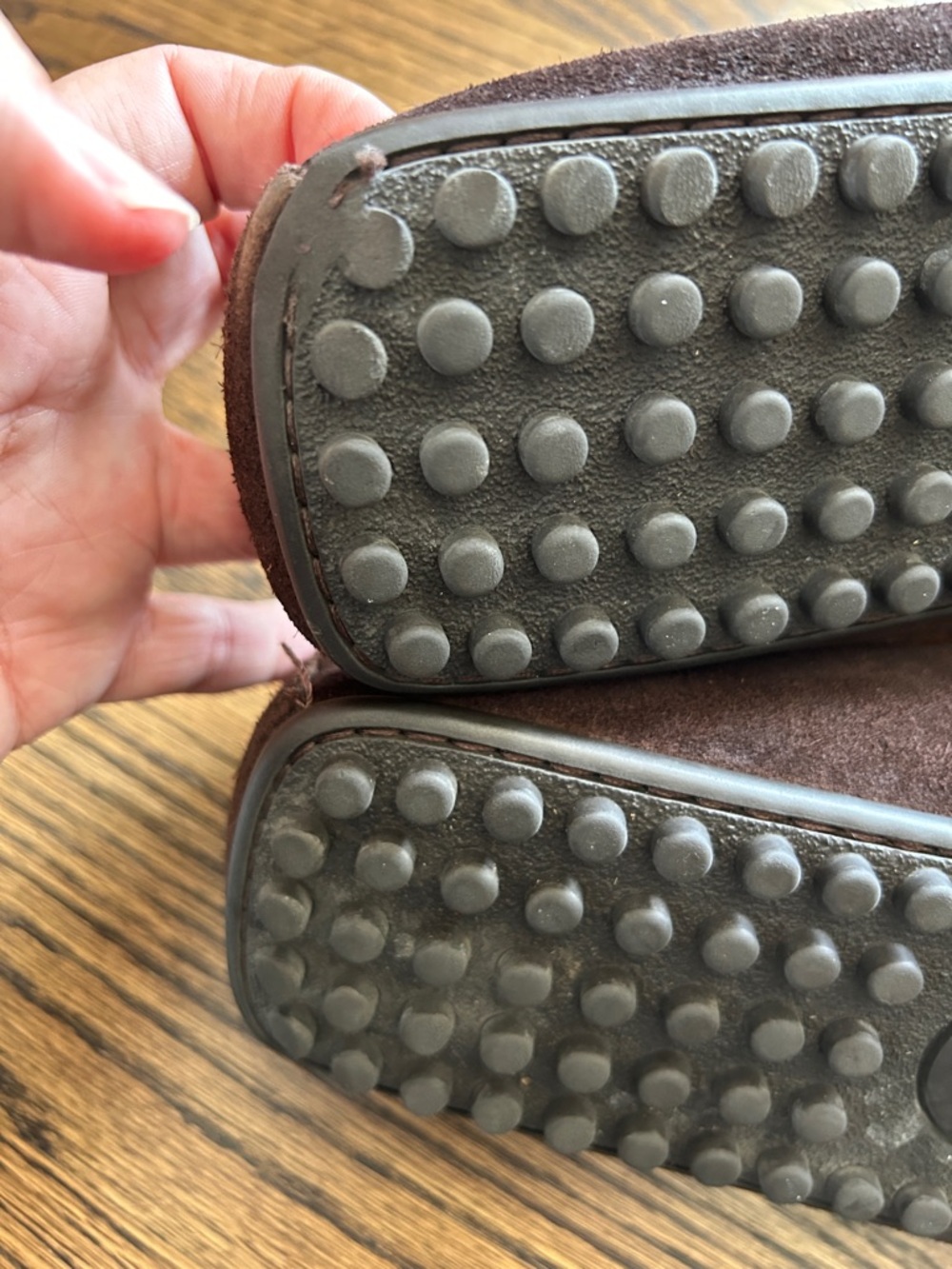 Men’s Gucci Brown suede silver horsebit driving loafers size 10.5 - Picture 8 of 12